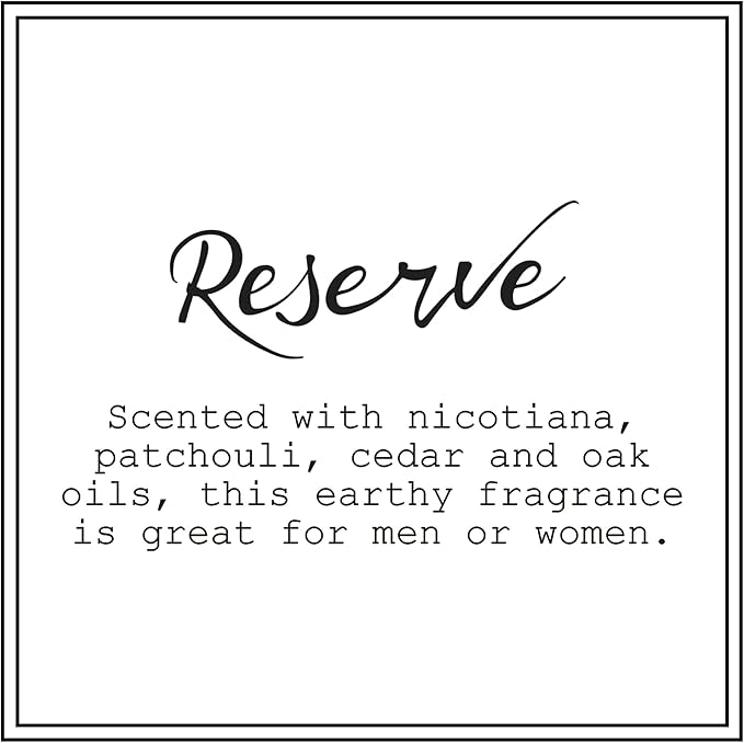 Barr-Co. Reserve Parfait Glass Candle, Earthy Scent, 120-Hour Long Burning Soy Wax Candle, Scented Candles for Home, Bathroom & Office, 10 oz