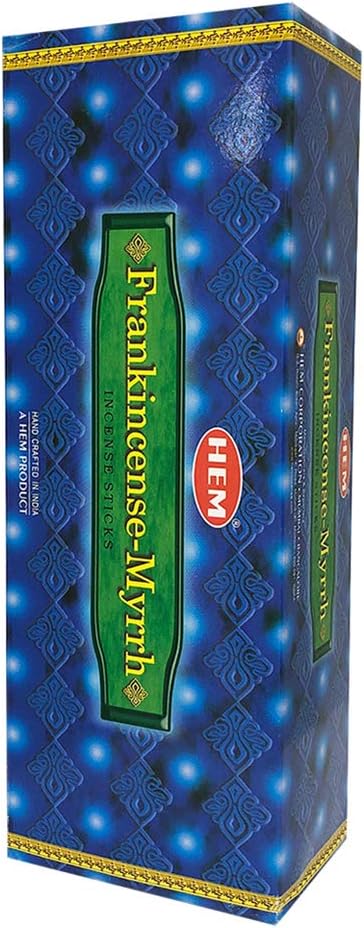 Frankincense and Myrrh Incense Sticks and Incense Stick Holder Bundle Insence Insense Hem Incense Sticks…