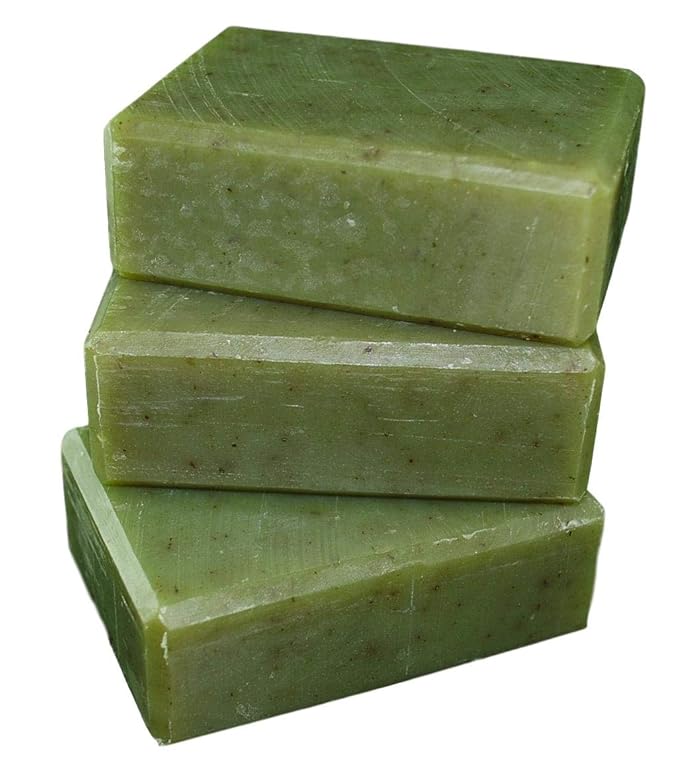 Traverse Bay Bath and Body- All natural handmade cold process bar soap, Eucalyptus and Peppermint, made in the USA, essential oils. 3 bar pack 15 + oz. For men and women, face and body.