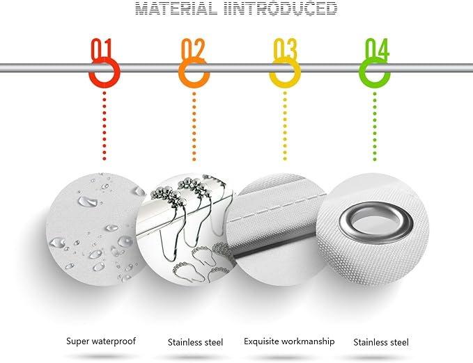 Funny Gothic Skull Shower Curtain Western Skeleton Shower Curtains for Bathroom Decor Waterproof Polyester Fabric Country Mountain Cactus Bathroom Curtain with Hooks 55x72 Inch