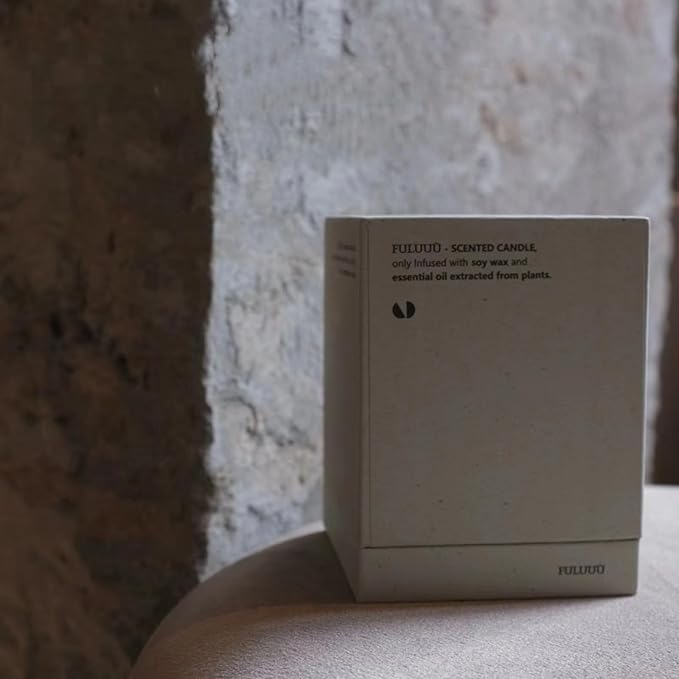 Sandalwood Scented Candles for Men - Natural Soy Candles | Candles for Home Scented | Gifts Under 20 Dollars | 40 Hours Long Burning 7oz