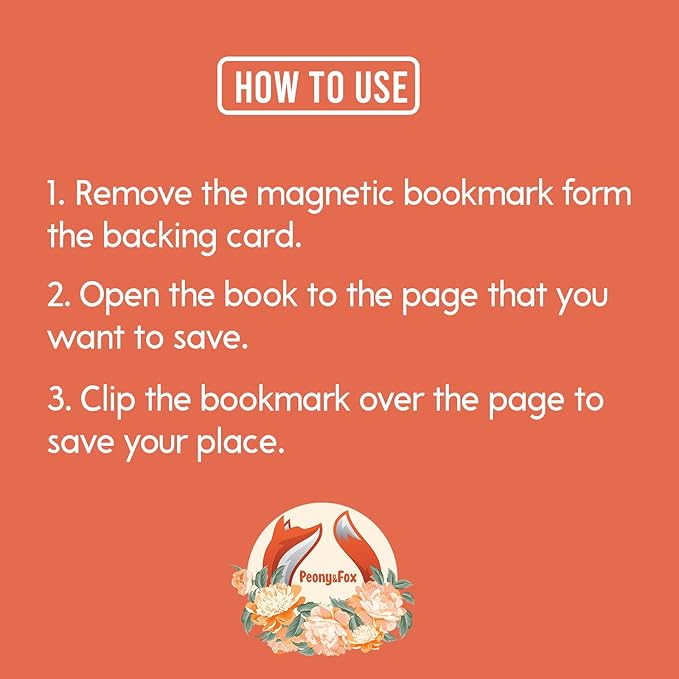 (2Pcs) Cute Highland Cow Magnetic Bookmark Book Page Markers Gift for Reading Lover Nerd Book Addict Bookish Bookworm Reader Student Teacher Office Stationery - Size 3"x2.6" When Folded