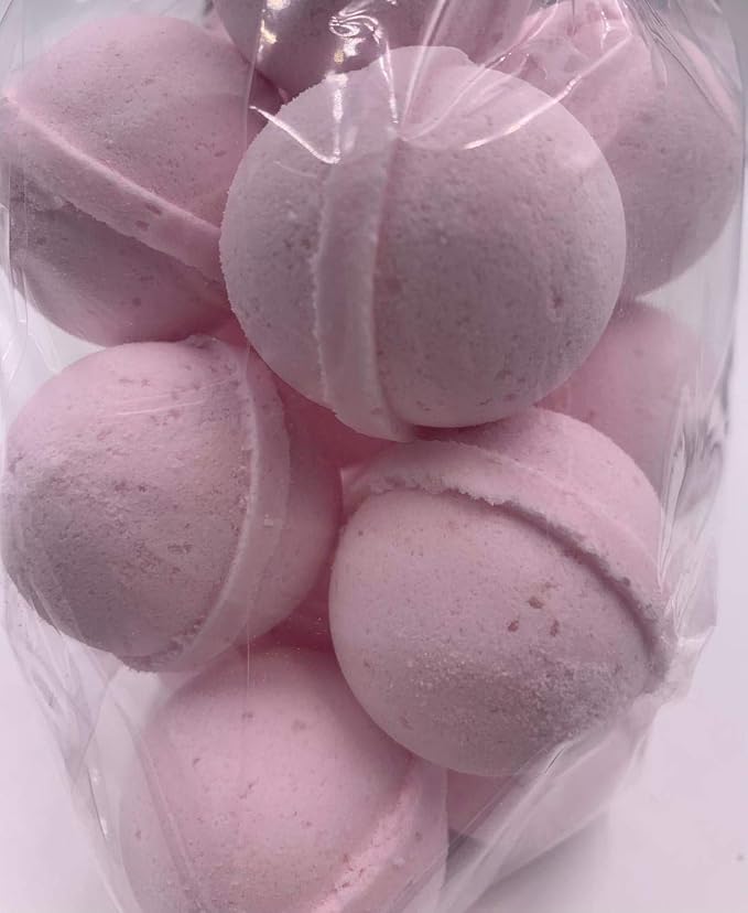 Spa Pure Watermelon Bath Bombs: Made With Shea Butter, Ultra Moisturizing, Great for Dry Skin (14 Count) Pack of 1