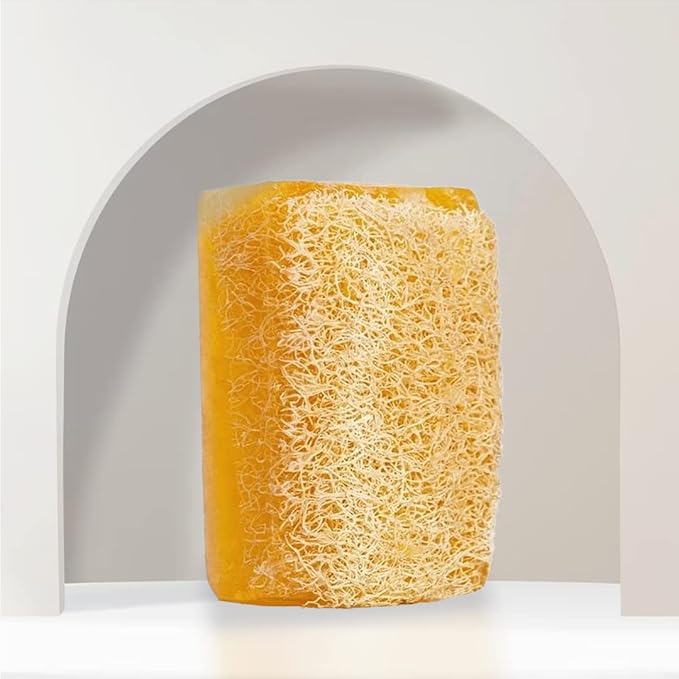 Natural Handmade Soap Bar With Pumpkin Fiber 120 g