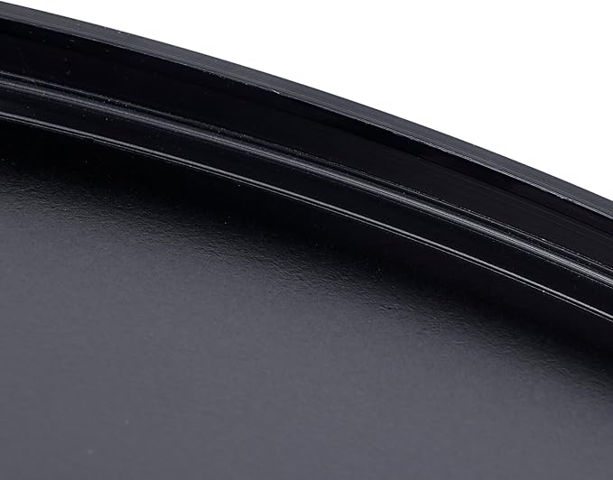 Smartxchoices Pack of 2 Black Round Mirrors 30 Inch, Metal Frame Wall Mounted Circle Mirrors, Vanity Mirror Wall Bathroom Décor, Washrooms, Living Rooms, Entryway