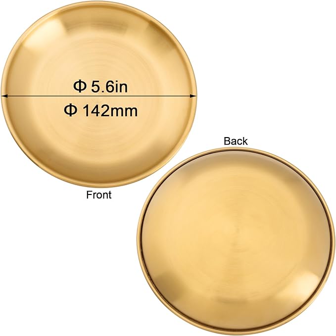 OIIKI 5 in 1 Incense Burner, 5.5 Inch Incense Holder, Brass Incense Holder for Incense Sticks Coil Incense Incense Cones, Alloy Cone Ash Catcher for Yoga Room