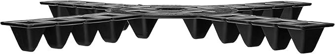 Bosmere S10410 Down Under Plant Stand, 12", Black