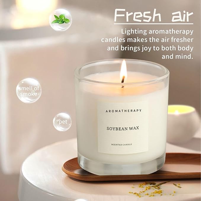 Butterfly Vanilla Candle – Aromatherapy Candle with Rotating Golden Butterfly Spinner, Scented Candle Gift for Relaxation, Home Décor & Special Occasions (Ebony Sandalwood Fragrance, White)