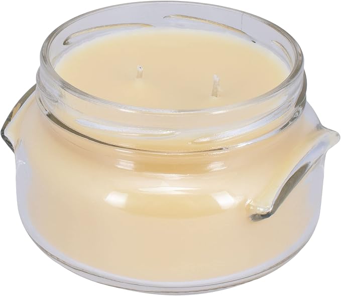 Tyler Juicy Yellow 2-Wick 11 Ounce Glass Aromatherapy Scented Jar Candle Pack of 2, Pineapple Crush