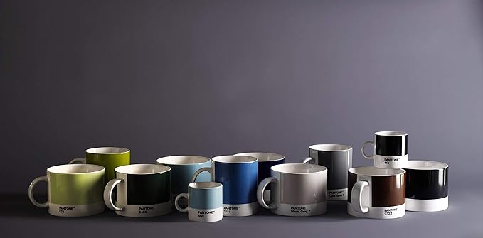 Pantone Mug, Coffee/Tea Cup, fine China (Ceramic), 375 ml, Blue, 2150 C, 1 Count (Pack of 1)