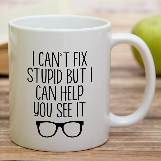 Retreez Funny Mug - Ophthalmologist Eye Doctor Ophthalmology Optometrist 11 Oz Ceramic Coffee Mugs - Funny Sarcasm Motivational Inspirational birthday gift for women men friend coworker him her bestie