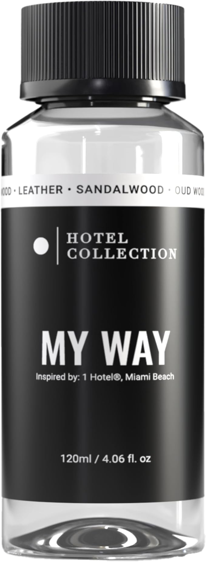 Hotel Collection - My Way Essential Oil Scent - Luxury Hotel Inspired Aromatherapy Scent Diffuser Oil - Lush Sandalwood, Warm Virginia Cedar, & Beautiful Iris - 120mL