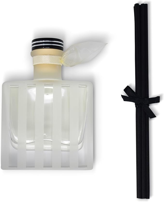 LOVSPA Vanilla Antilles Reed Diffuser Set - Vanilla Absolute & Patchouli Scent Diffuser for Home - Non-Toxic Oil Reed Diffuser - Made in The USA