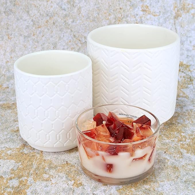 Primal Elements Two Wick Color Bowl Candle, Frosted Gingerbread
