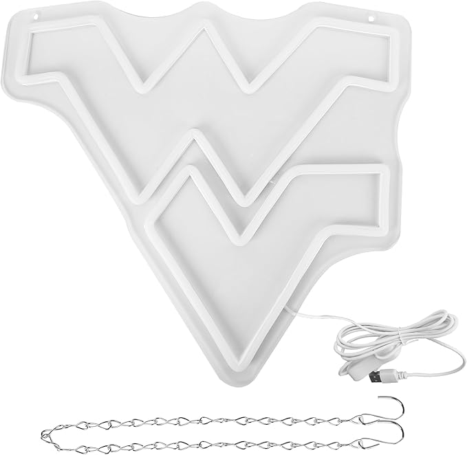 University Neon Signs,College Neon LED Sign,University Basketball Team Logo Light Sign,City Name Decor for Man Cave,Dorm Decor for College Students,Sport Fans,Size 13.4 * 13 in(XD118)