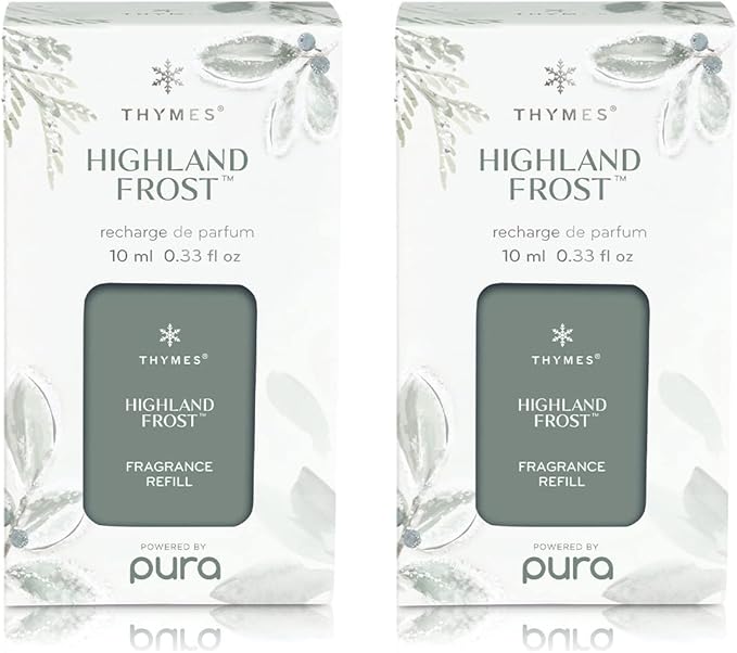 Thymes Highland Frost Pura Smart Home Plug-in Diffuser Refills - Pack of 2