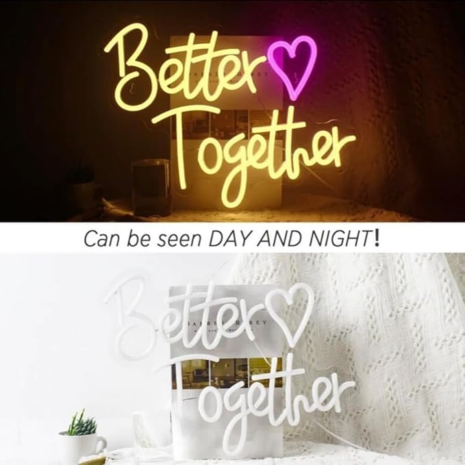Neon Light Sign LED XOXO Night Lights USB Operated Decorative Marquee Sign Bar Pub Store Club Garage Home Party Decor 15.4''X12.2''