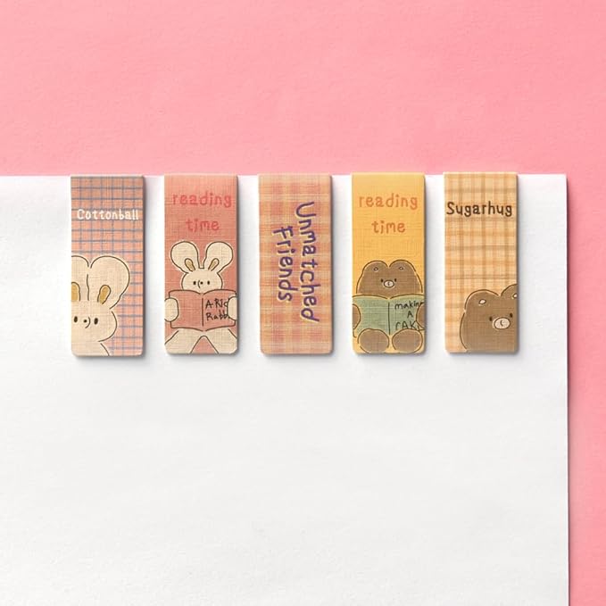 Monolike Magnetic Bookmarks Unmatched Friends Series.1, Set of 5
