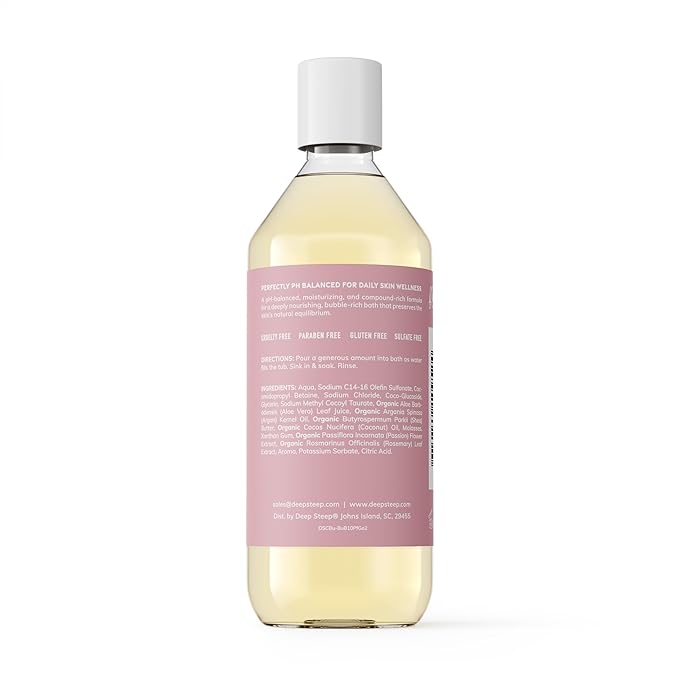 Deep Steep Bubble Bath 10 Ounce (Pack of 1) (10 Fl Oz (Pack of 1), Passion Fruit Guava)