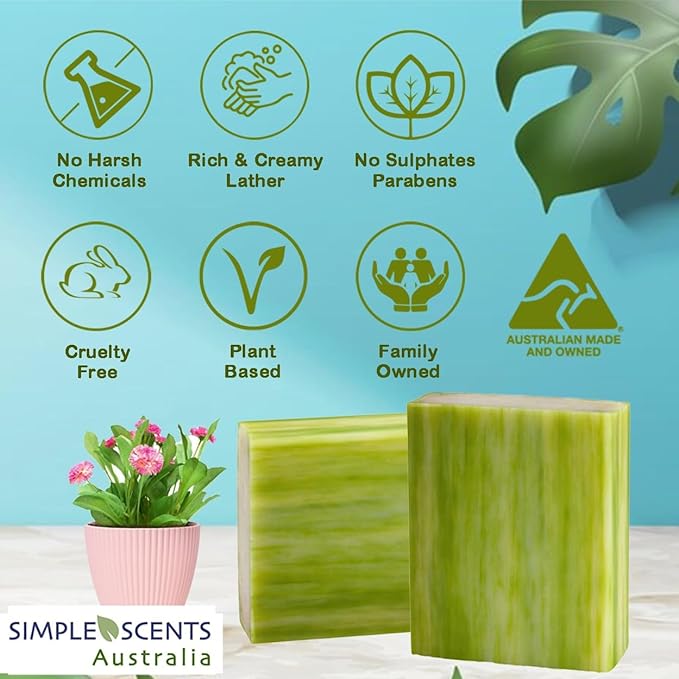 Assorted 6 PCS Natural Soap Bars, Assorted Sweet Blossoms, 3.5oz Each Moisturizing French Triple Milled Soap Bars Enriched with Shea Butter, Pure Plant Oil Body Soap Bars
