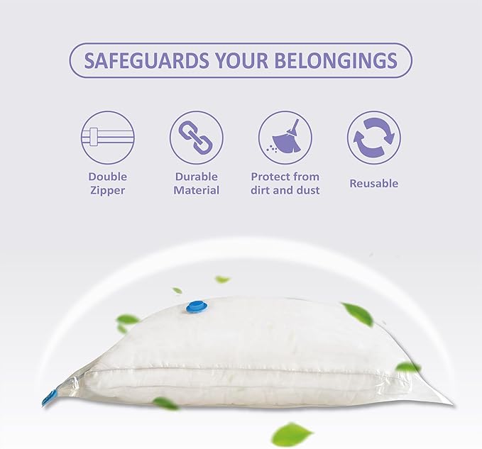 Vacuum Storage Bags with Electric Pump, 22 Combo (3Large/3Jumbo/8Medium/8Small) Space Saver Bags Vacuum Seal Bags with Pump, Space Bags, Comforters, Blankets, Beddings