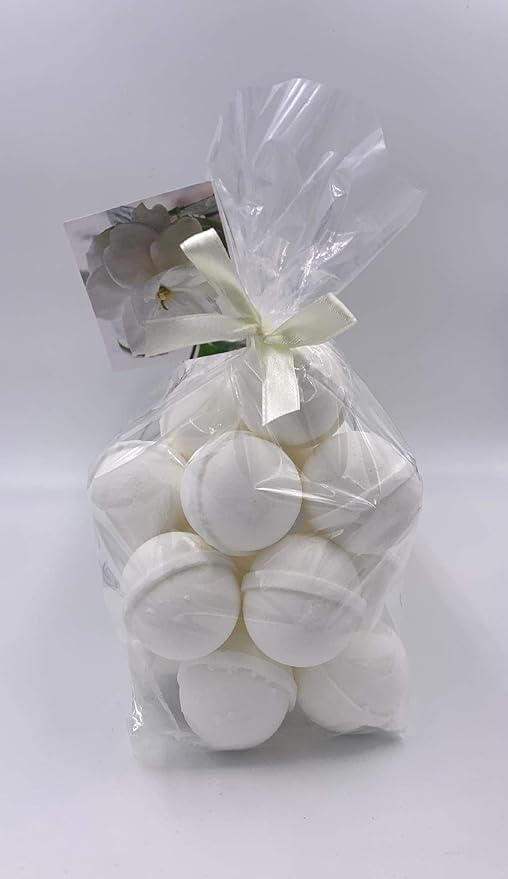 Spa Pure GARDENIA Bath Bomb - 14 Bath Fizzies with Shea Butter, Ultra Moisturizing (12 Oz) ...Great for Dry Skin (Gardenia)