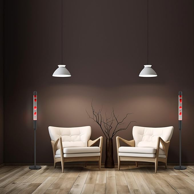 59-Inch Liquid Motion Lamp,Magma Lamp, Mood Relaxation Light,Suitable for Home Decoration, Living Room, Office, Bedroom, café (59in)