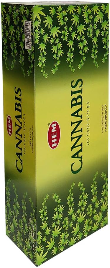 Cannabis Incense Sticks and Incense Stick Holder Bundle Insence Insense Hem Incense Sticks