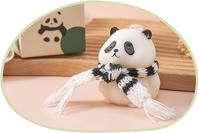 Panda Shaped Scented Candle,110G Cute Animal Aesthetics Aroma Soy Wax Decorative Candle for Table Photo Prop Birthday Gift,Prefect for Meditation Stress Relief Mood