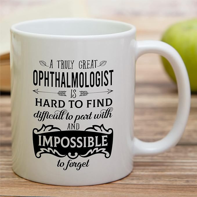 Retreez Funny Mug - Best Great Ophthalmologist Eye Doctor Ophthalmology 11 Oz Ceramic Coffee Mugs - Funny Sarcasm Motivational Inspirational birthday gifts for women men friend coworker him her bestie