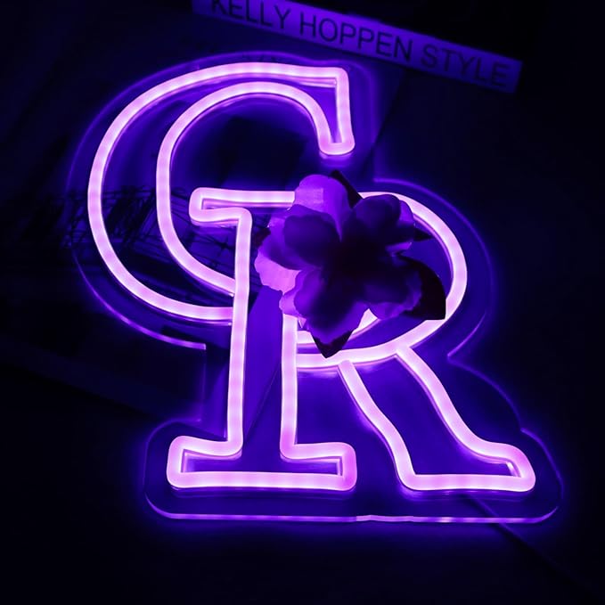 Balanar Baseball Neon Signs For Garage or Man Cave Decor, Men's Gifts With Baseball Team Logo,Led Neon For Fans, Bars, Dorms, Office Wall Art And Game Room Decoration15.7 * 12.2Inch