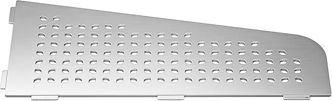 Corner Shower Shelf 12" Brushed 304 Stainless Steel Quadrilateral Corner Shelf Heavy Duty Recessed Bathroom Shelf No Drilling Needed