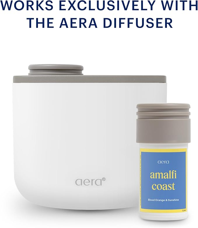 Aera Mini Destinations Amalfi Coast - Essential Oil for Home – Fresh & Bright Fragrance - Notes of Blood Orange and Sunshine - Scent Refill - Capsule Size Works with Mini Diffuser