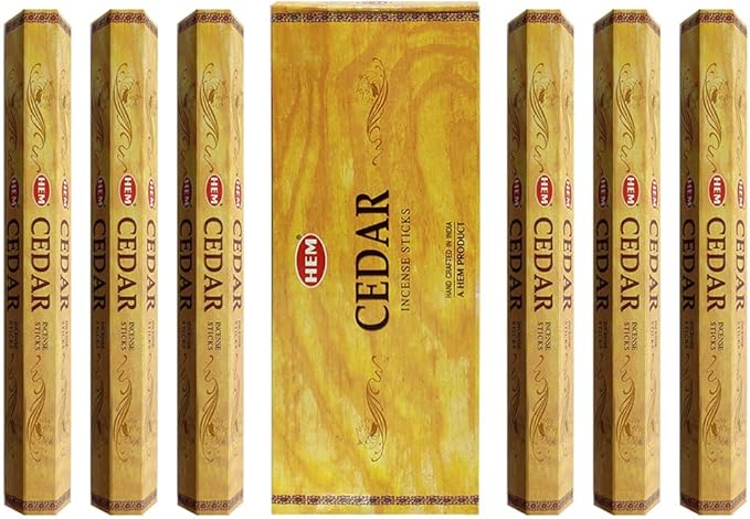 TRUMIRI Cedar Incense Sticks & Holder Bundle