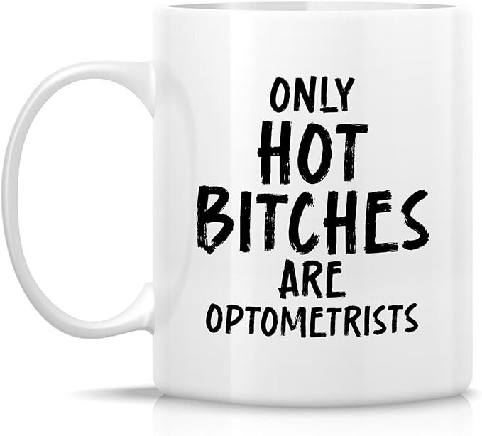Retreez Funny Optometrist Mug - 11 Oz Ceramic Coffee or Tea Cup - Humorous Optometry Gift for Women Optometrists And Eye Doctors - Appreciation, Graduation, Birthday Gift for Her