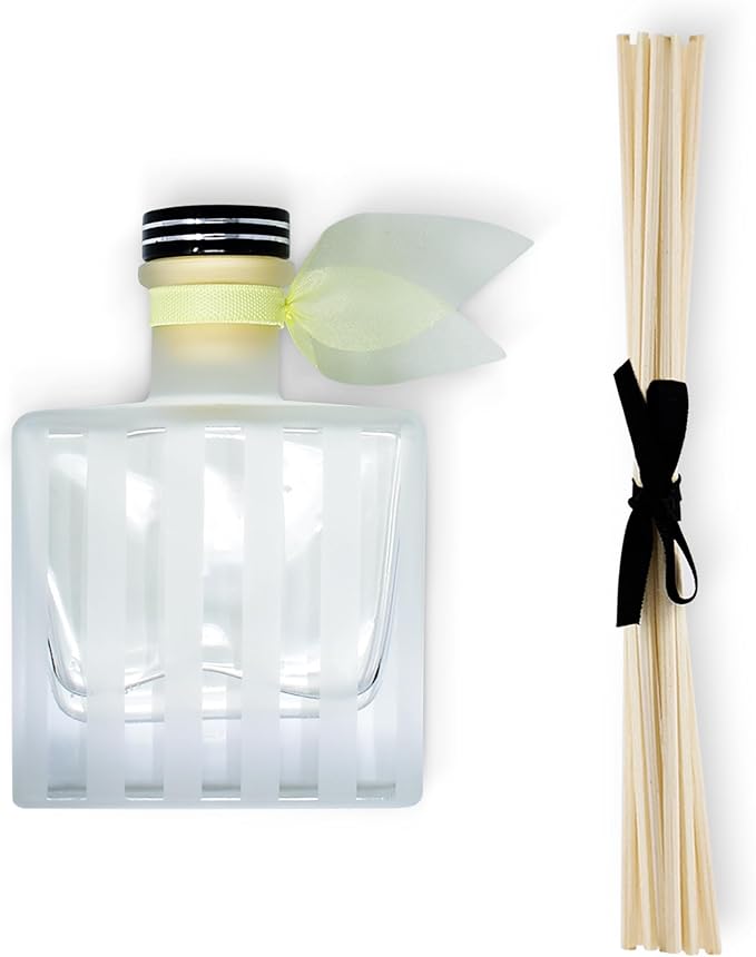 LOVSPA Pomelo Grapefruit Luxury Reed Diffuser Set - Scent Diffuser for Home - Non-Toxic Oil Reed Diffusers - Made in The USA