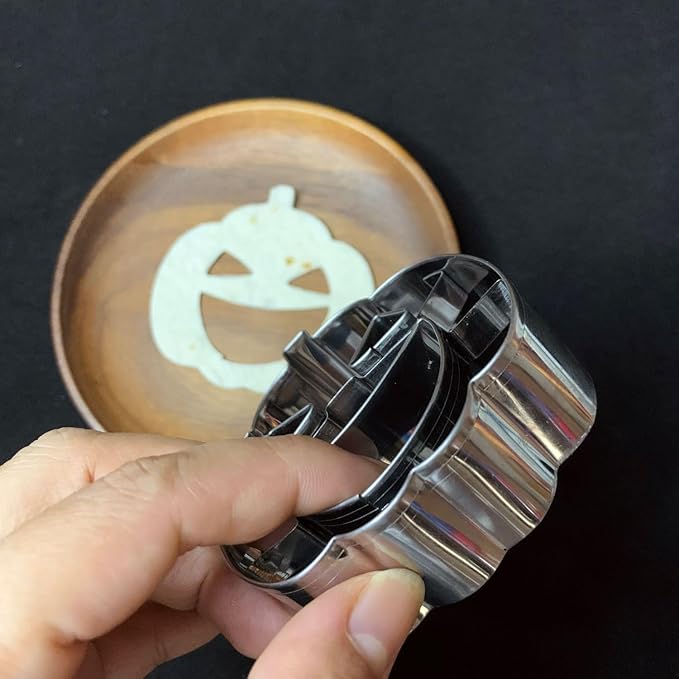 Pumkin Cookie Cutter-2.7 Inch-Diswasher Safe-Mini Halloween Cookie Cutter Shape for Baking