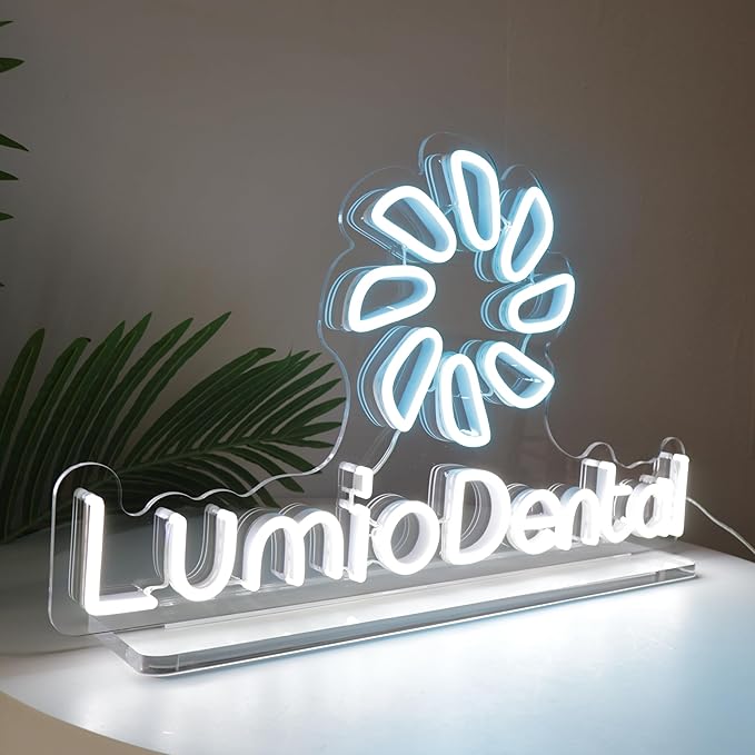 Tabletop Custom Neon Sign for Wedding, Personalised Free Standing Last Name Neon Sign with Acrylic Base, for Wedding Reception,Festival Anniversary