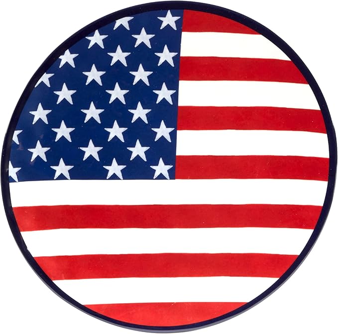 Certified International Stars & Stripes 12 Piece Melamine Dinnerware Set, Service For 4