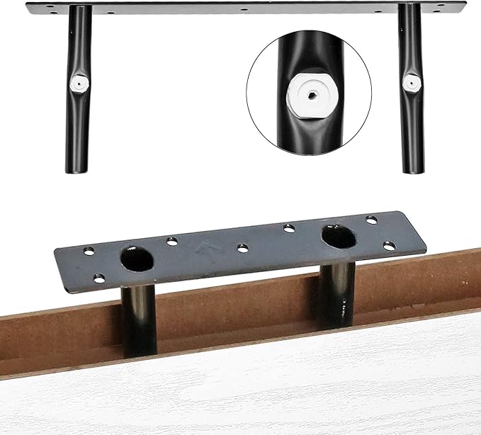 QEEIG Bathroom Shelves Over Toilet - Wall Mounted Floating Shelves Toilet Paper Storage Small Farmhouse Decor Shelf 16 inch Set of 3, White (019-W3)