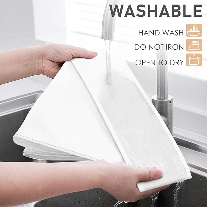 3 Pack Bra Underwear Drawer Organizer Dividers, 26 Cell Fabric Foldable Dresser Closet Organizers and Storage Boxes for Baby Clothes, Bra, Socks, Underwear, Ties (5+5+16 Slots, White)