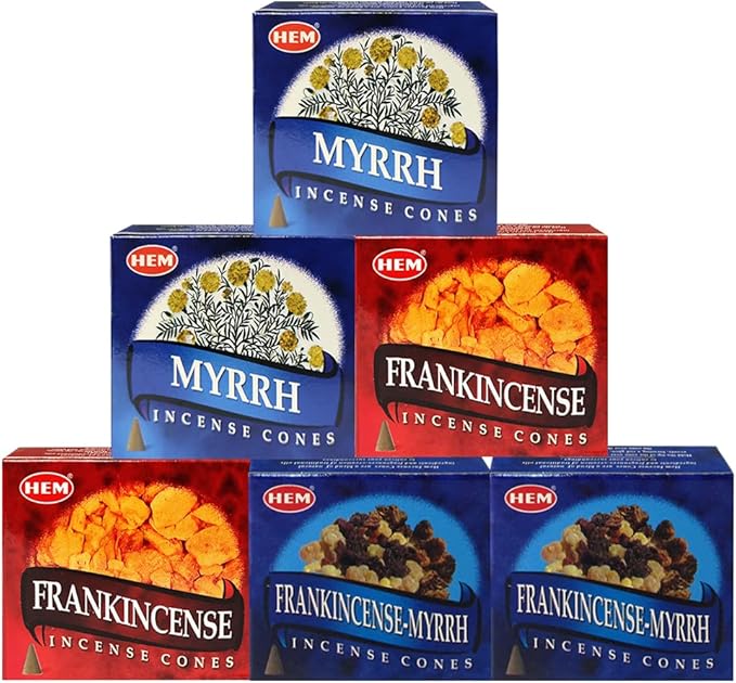 Incense Cones & Holder Bundle Variety Pack from Hem Trumiri Insense Inscents Insencents Insence