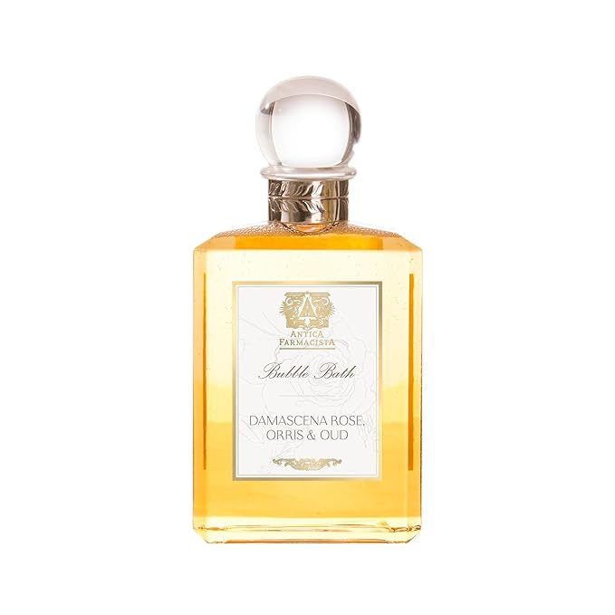 Antica Farmacista Damascena Rose, Orris & Oud Bubble Bath, 16 Fl Oz