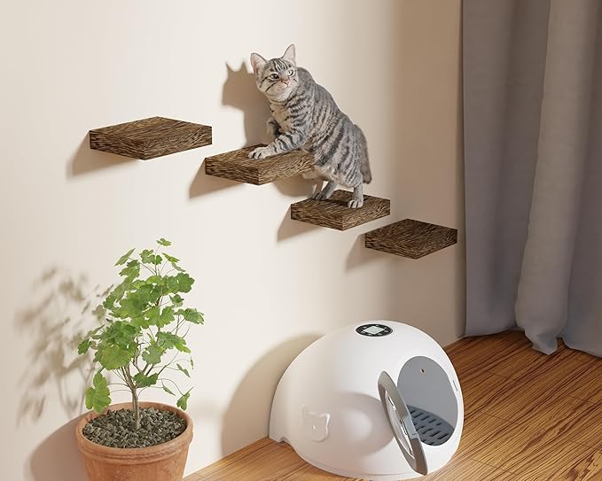 Floating Shelves, Floating Shelves for Wall, with Invisible Bracket, Bathroom Shelves, Bedroom Decor, Floating Shelf, Shelves for Wall Storage, Display Shelf, Set of 2