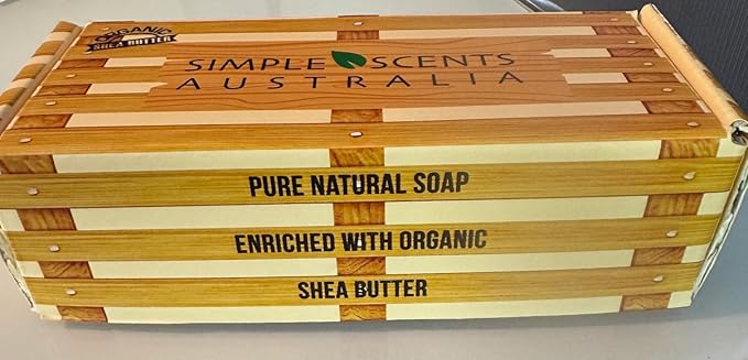 Assorted 6 PCS Scented Natural Soap Bars, Assorted Floral Essence, 3.5oz Each Moisturizing French Triple Milled Soap Bars Enriched with Shea Butte