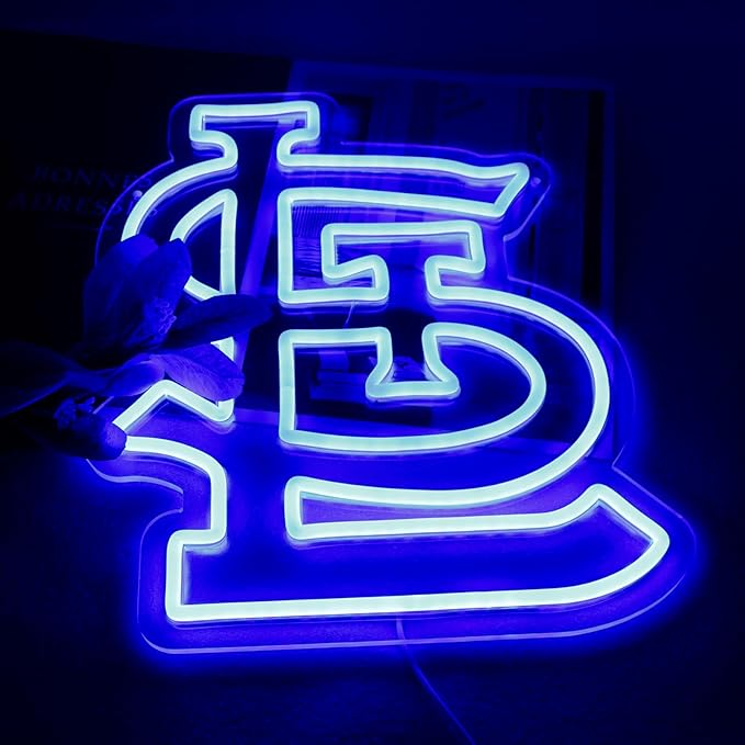 Balanar Baseball Neon Signs For Garage or Man Cave Decor, Men's Gifts With Baseball Team Logo,Led Neon For Fans, Bars, Dorms, Office Wall Art And Game Room Decoration15.7 * 12.2Inch