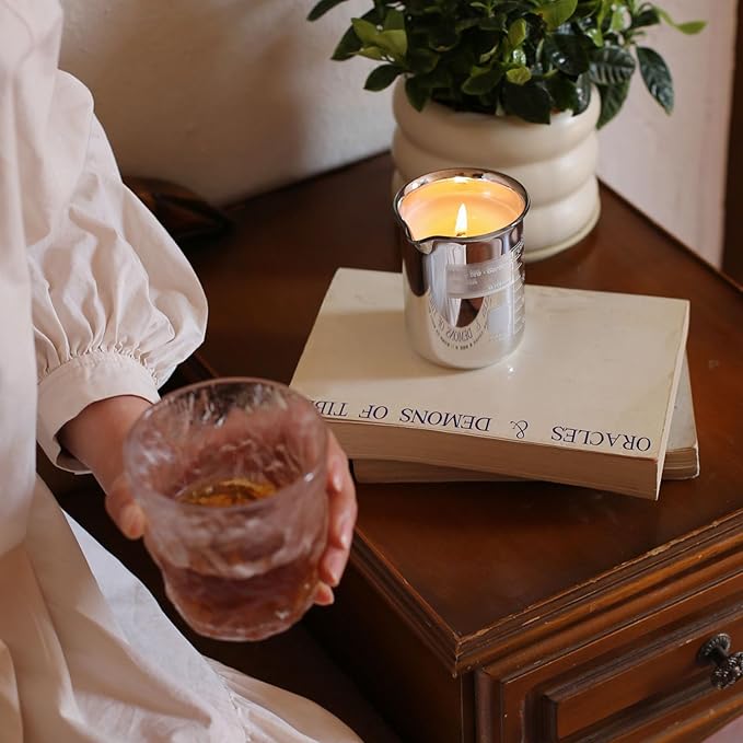 Gardenia Scented Candles for Home - Natural Soy Candles | Christmas Gifts for Women Men | 7oz 40 Hours Burn Time | Gifts Under 20 Dollars