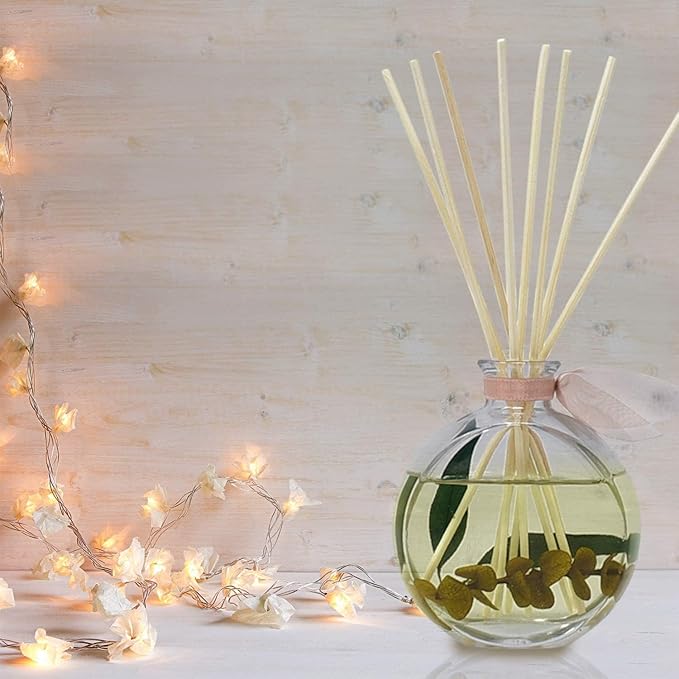 LOVSPA Winter Woods Reed Diffuser Set - Essential Oil Scent Diffuser for Home - Non-Toxic Oil Reed Diffuser - Made in The USA