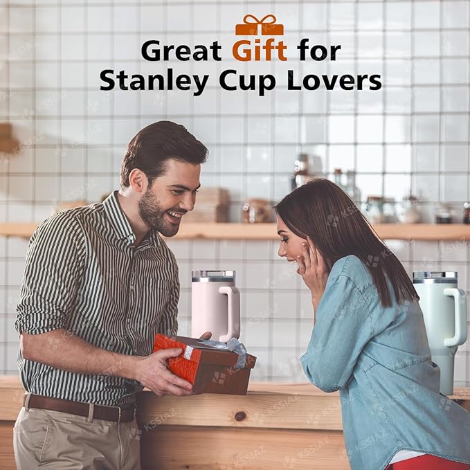 Water Bottle Organizer for Stanley 40 oz, Rotating Stanley Cup Organizer Holder, Tumbler Organizer Holder, Stanley Cup Accessories, Easy to Install, Vintage Brown๏ผPatented Product๏ผ