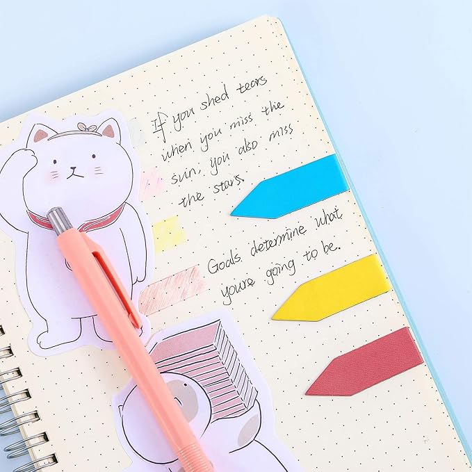 96 Pieces Arrow Shaped Magnetic Bookmark Colorful Magnet Page Markers Magnetic Page Clips for Students Teachers School Home Office Reading Supplies (Bright Color Set)